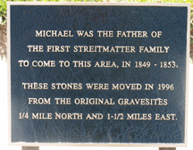 Streitmatter Plaque